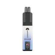 Hayati Pro Max 6000+ Prefilled Pod Kit in Blue Fusion Flavor, featuring a convenient prefilled pod design and up to 6000 puffs for a satisfying vaping experience.
